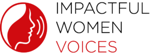Impactful Women Voices - Logo czerwone